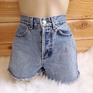 Vintage J Crew Cutoff Jean Shorts High Rise 26